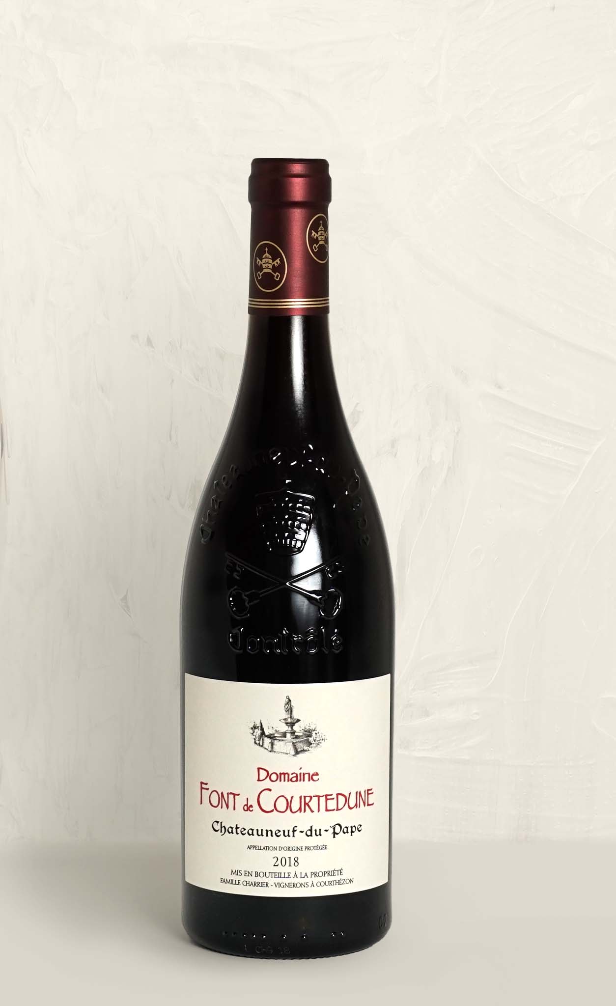 Domaine Font de Courtedune Chateauneuf 2018– Grand Cru Wines – Wine Delivery Melbourne